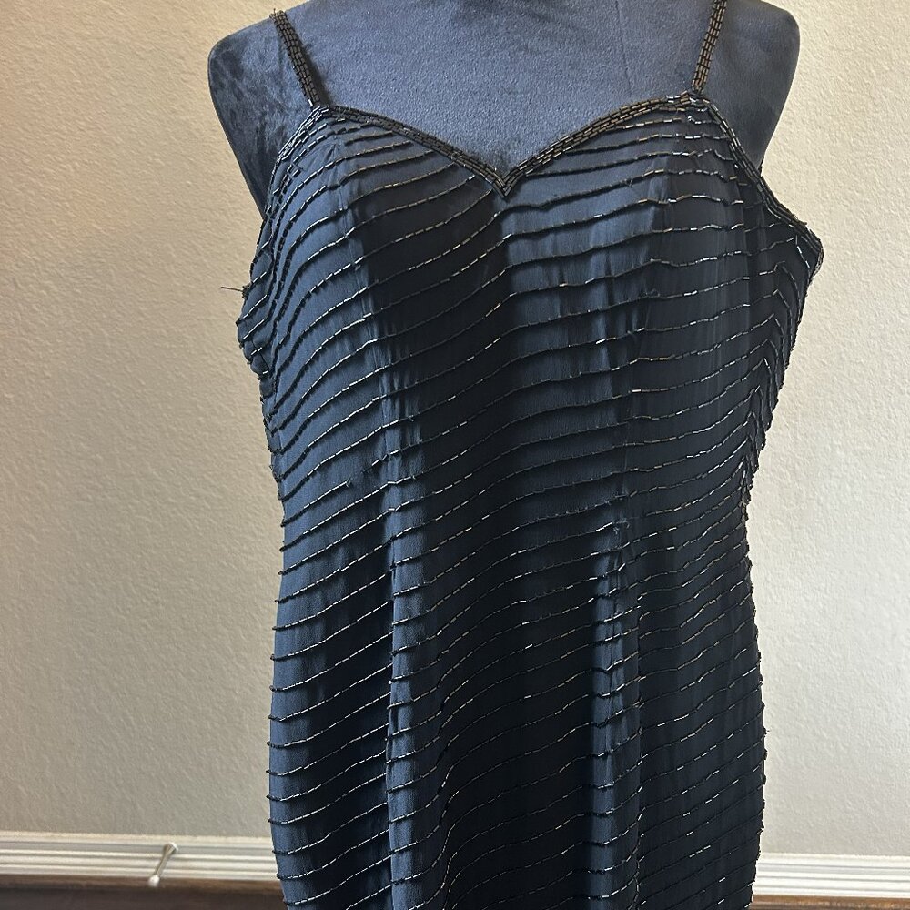 Vintage AJ Bari Petites Black Dress - Size 2